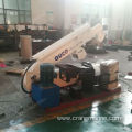 OUCO sells 0.98T5M hydraulic telescopic boom yacht crane with beautiful style